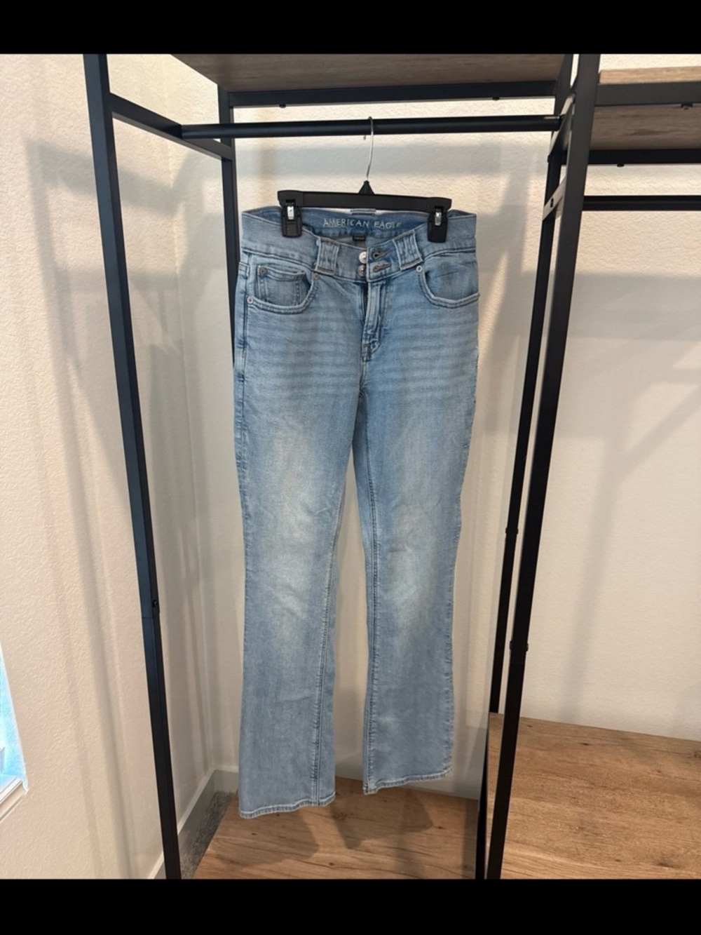 American Eagle Outfitters Light Blue Flare Jeans